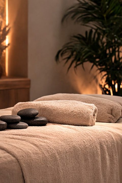 Massage aux Pierres Chaudes